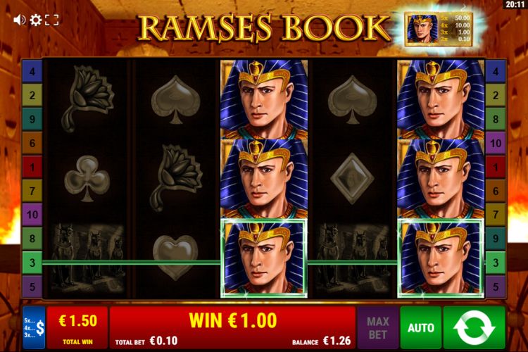 ramses book bonus game